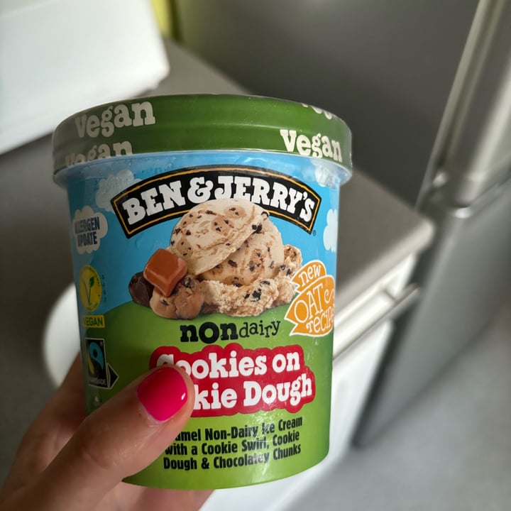 photo of Ben & Jerry's Cookies On Cookie Dough Non-Dairy Ice Cream shared by @cieffe18 on  08 Jun 2024 - review