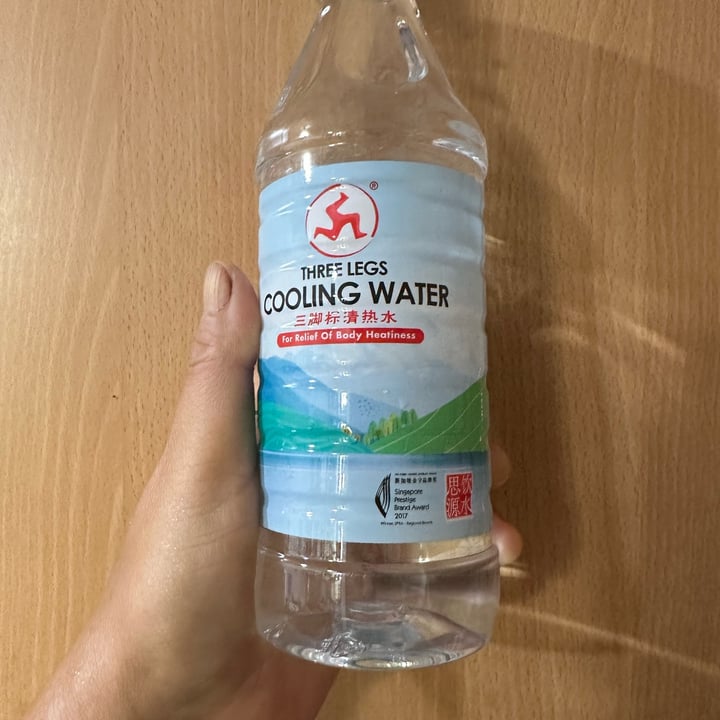 photo of Three legs Cooling Water shared by @piggy-egg on  17 Apr 2024 - review