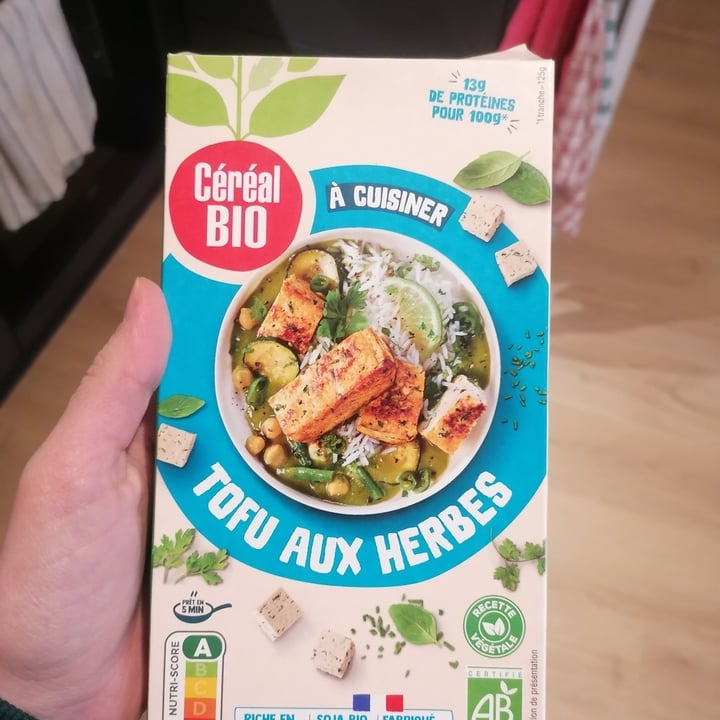 photo of Céréal Bio Tofu aux herbes shared by @charlix on  26 Jul 2024 - review