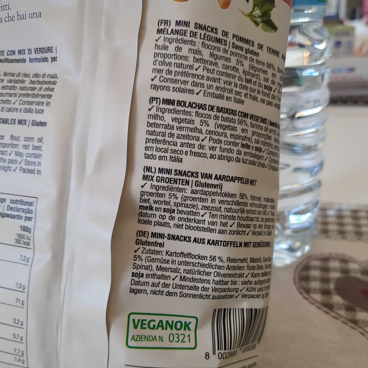 photo of Fiorentini snick snack Veggie Mix shared by @chiaraabillion on  21 May 2025 - review