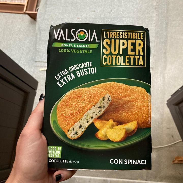 photo of Valsoia L’irresistibile Super Cotoletta con Spinaci shared by @asiayportia on  20 Apr 2024 - review