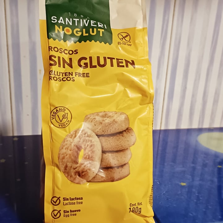 photo of Santiveri Roscos sin gluten shared by @felinavegana on  02 Jun 2025 - review