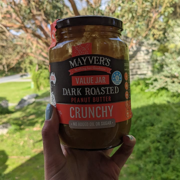 photo of Mayver's Dark Roasted Peanut Butter (Crunchy) shared by @jandrews on  16 Oct 2023 - review