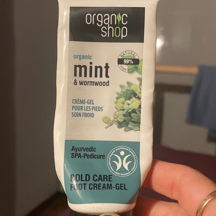 photo of Organic shop Ayurvedic Mint & Wormwood Foot cream shared by @silviacolombo on  16 Sep 2023 - review