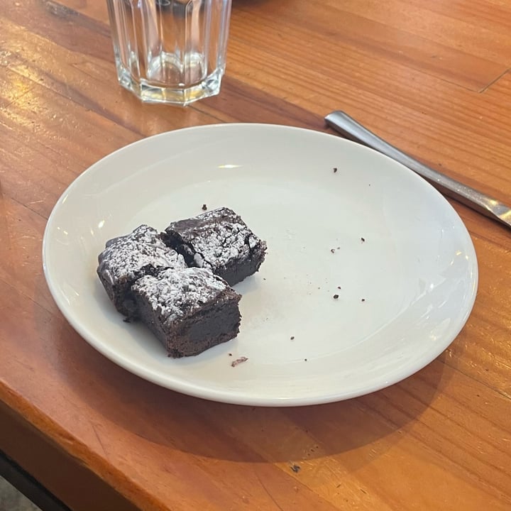 photo of Saint James Cafe Vegan Brownies shared by @thehumblechickpea on  03 Jan 2024 - review