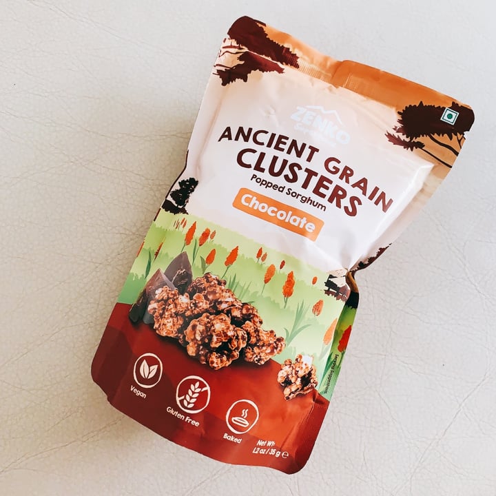 ZENKO superfoods Ancient Grain Clusters Dark Chocolate Review abillion