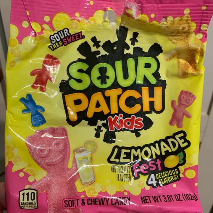 photo of Sour Patch Kids Lemonade Fest Sour Patch Kids shared by @onehungryvegan on  21 Apr 2024 - review