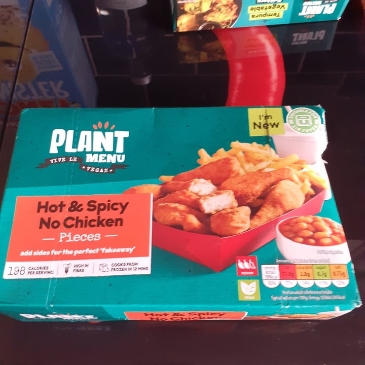 photo of Plant Menu hot and spicy no chicken strips shared by @lucylou77 on  17 Feb 2024 - review