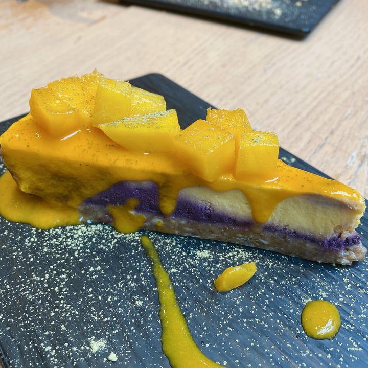 photo of La Cuina del Cel Cheesecake de nabius i mango shared by @vegala on  12 Mar 2024 - review