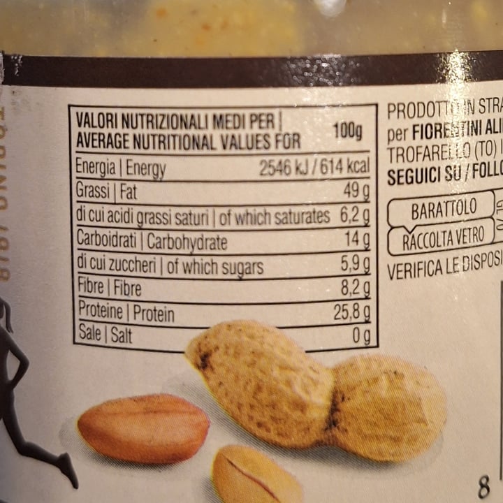photo of Fiorentini Peanut butter 100% arachidi shared by @meryveg on  16 May 2024 - review