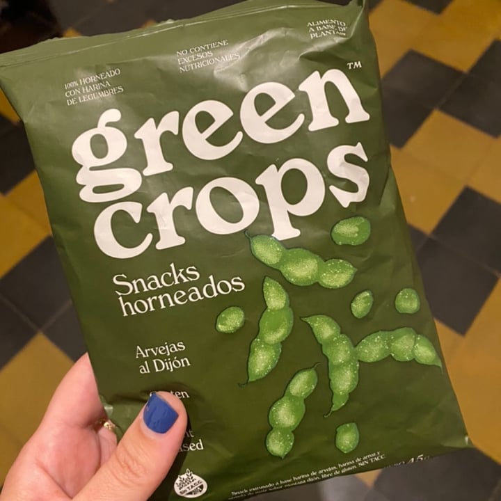 photo of Green crops Snacks Horneados sabor Arvejas al Dijón shared by @valexika on  04 Feb 2024 - review