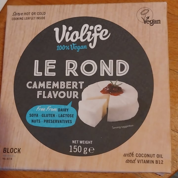 photo of Violife Le Rond Camembert flavour shared by @elee on  25 Jan 2024 - review