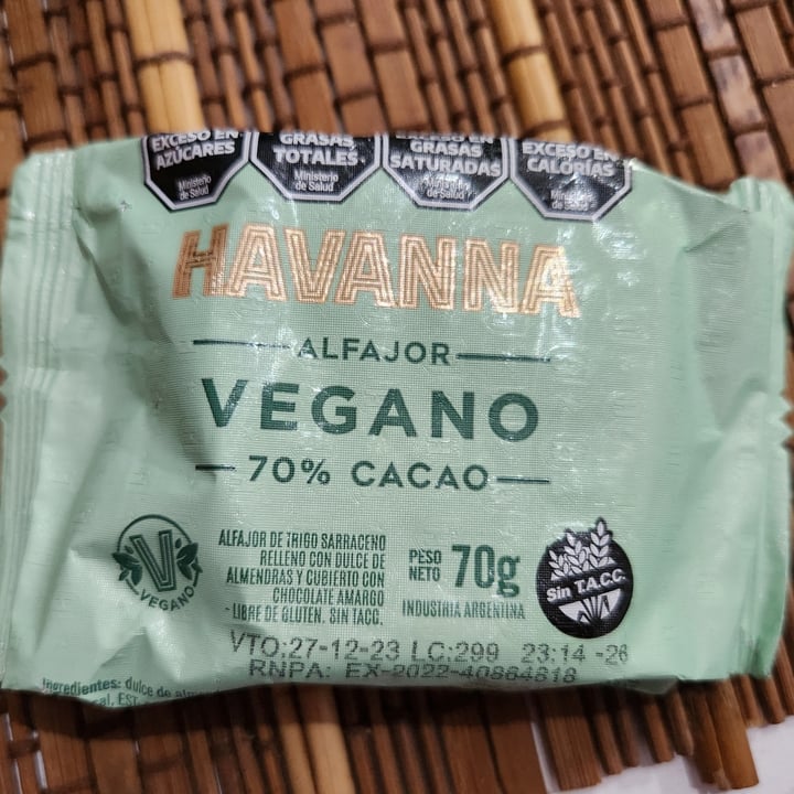 photo of Havanna Alfajor Vegano shared by @morenoaye on  07 Feb 2024 - review