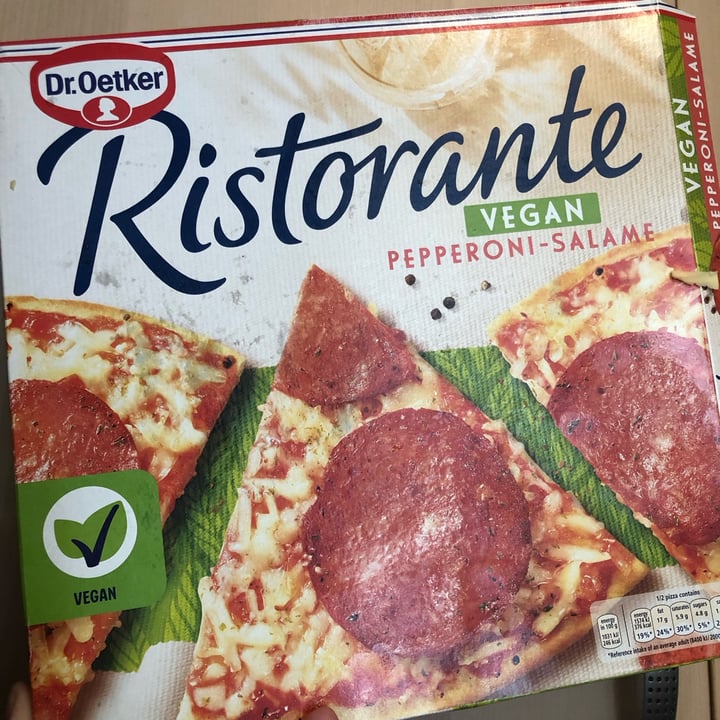 photo of Dr. Oetker Ristorante Pizza Al Salame Vegano shared by @cloudnineberry on  30 Aug 2023 - review