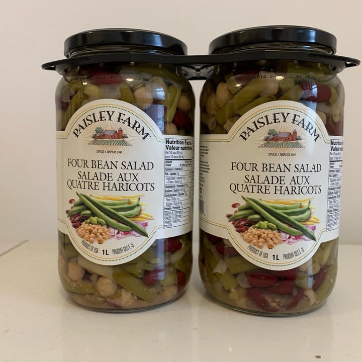 photo of Paisley Farm Four Bean Salad shared by @louisg on  20 Apr 2024 - review