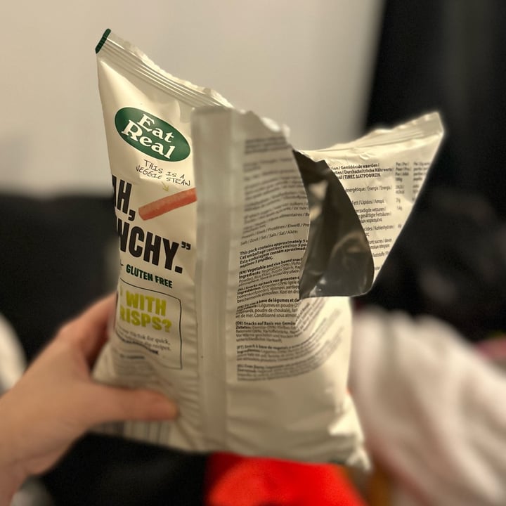photo of Eat Real Veggie Straws shared by @esmehart on  17 Feb 2025 - review