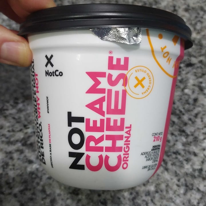 photo of Not Co NOT CREAM CHESSE ORIGINAL shared by @micaquij on  19 Sep 2023 - review