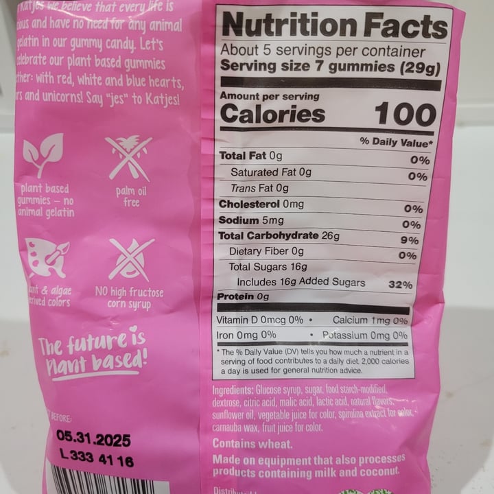 photo of Katjes Love and Stars Gummy Candy shared by @strawberrycupcake on  05 Jul 2024 - review