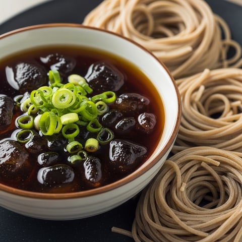 Easy Vegan Zaru Soba with Umami Cold Dipping Sauce (Gluten-Free Option)