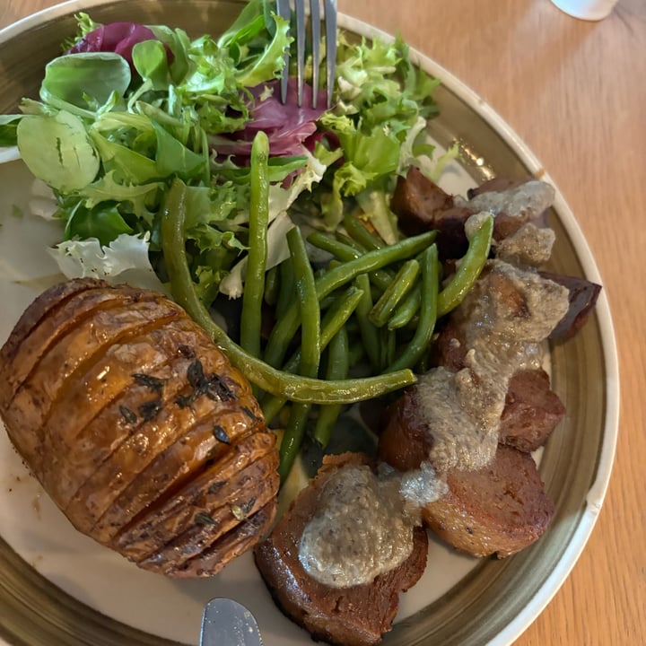 photo of Mad Cucumber seitan steak with hasselback potato shared by @chrisj on  28 Jun 2025 - review