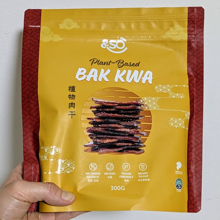 photo of &SO Plant-Based Bak Kwa shared by @windgal on  12 Feb 2024 - review