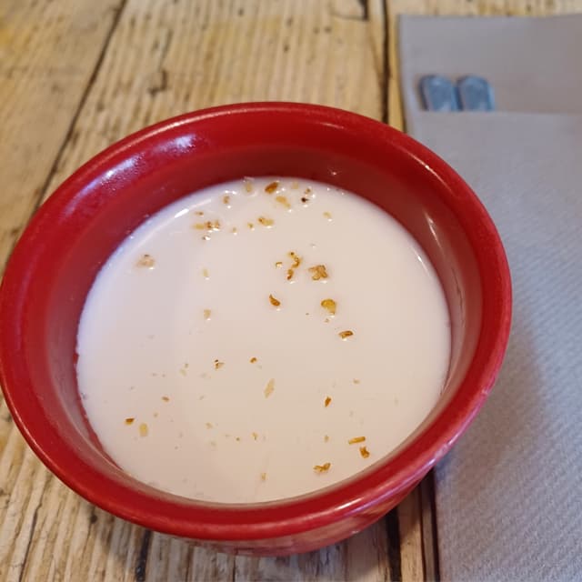 Photo of the dish “Tofu di mandorle”
