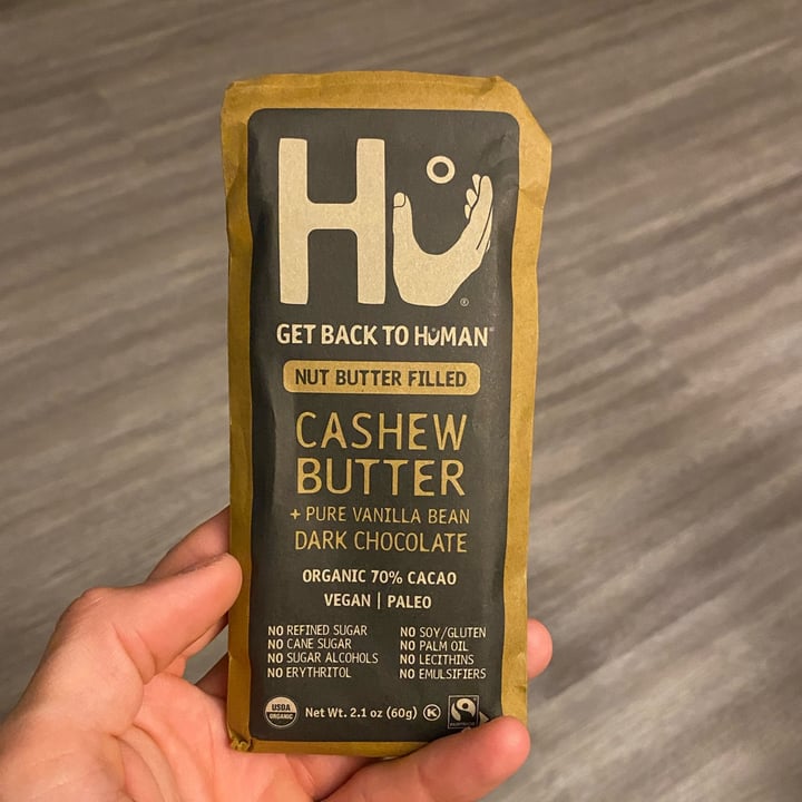 Hu Cashew Butter + Pure Vanilla Bean Dark Chocolate Review abillion