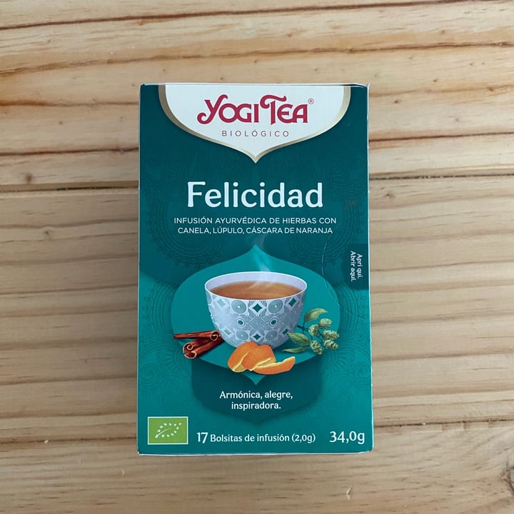 photo of Yogi Tea Organic Felicità - infuso ayurvedico shared by @rebevegana on  06 Aug 2024 - review
