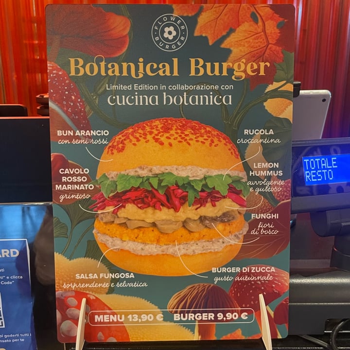 photo of Flower Burger Botanical Burger shared by @cinziagilmore on  15 Sep 2023 - review