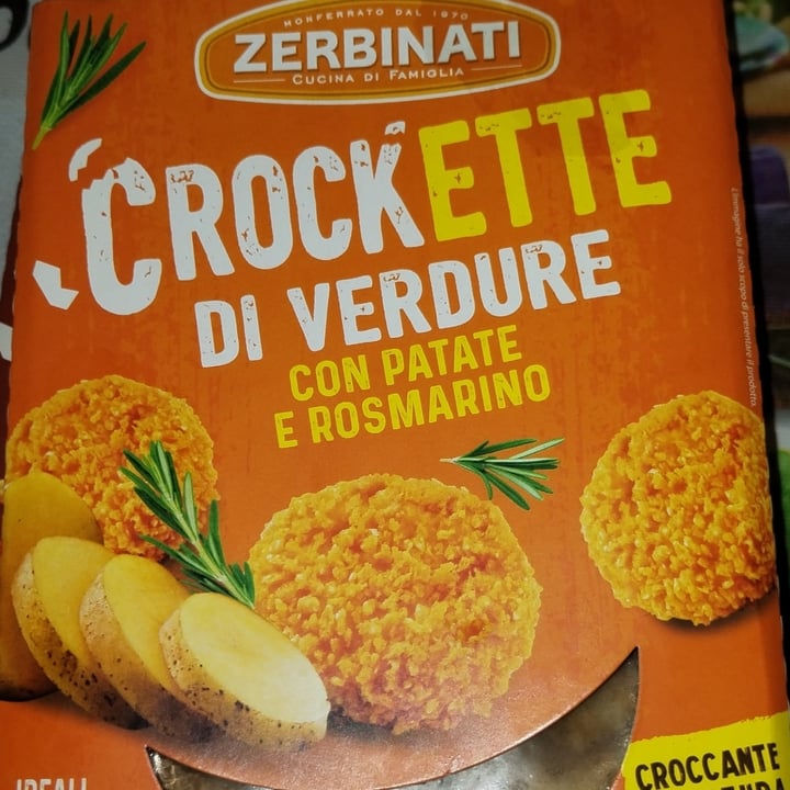 photo of Zerbinati crocchette Di Patate E Rosmarino shared by @gretaveg on  06 Oct 2023 - review