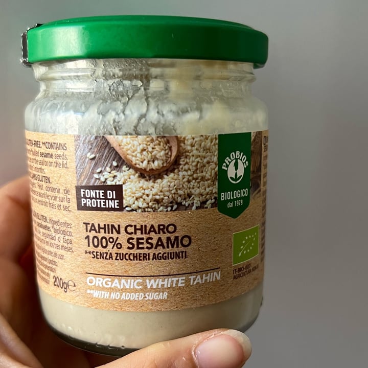 photo of Probios Tahin chiaro 100% sesamo shared by @morena13 on  29 May 2025 - review