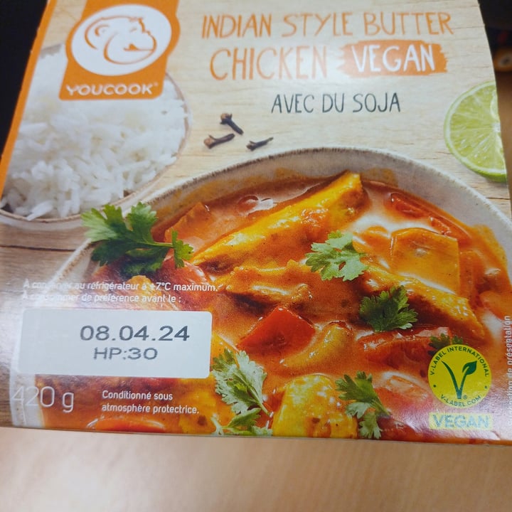 photo of YOUCOOK Indian Style Vegan Butter Chicken shared by @seacat-blondie on  26 Feb 2024 - review