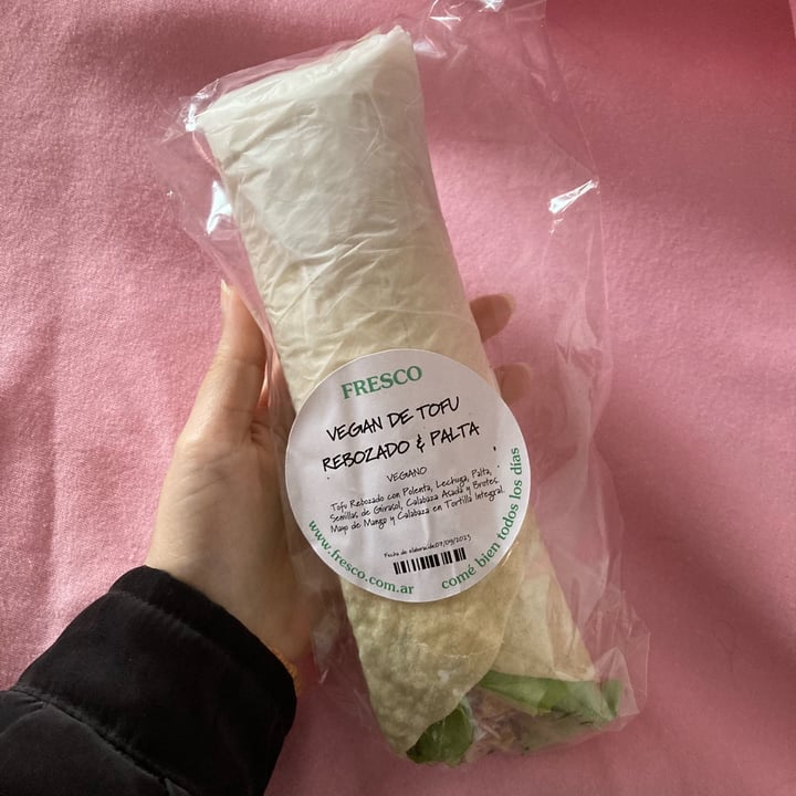 photo of Fresco Wrap vegan shared by @abigrischpun on  14 Sep 2023 - review