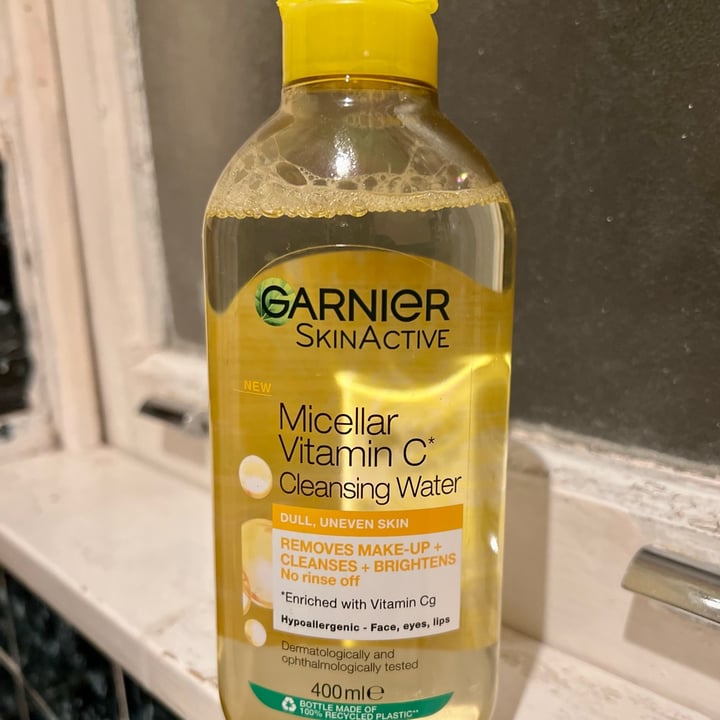 Garnier skin active Micellar Vitamin C cleansing water Review abillion