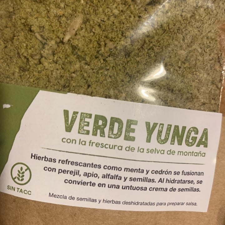photo of Naturalito Salsa Deshidratada Verde Yunga shared by @lurethemwithfood on  23 Apr 2024 - review