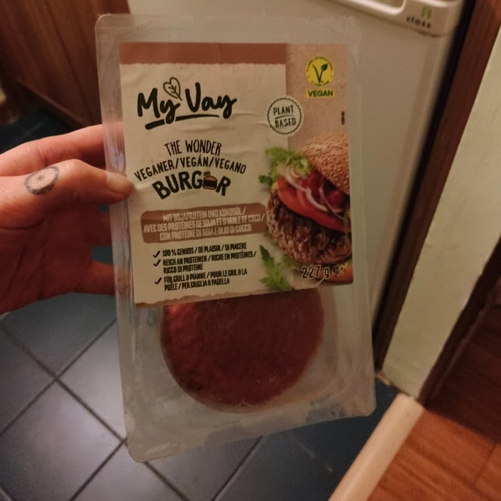 photo of MyVay the wonder vegan burger shared by @bloodymaryai on  17 May 2024 - review