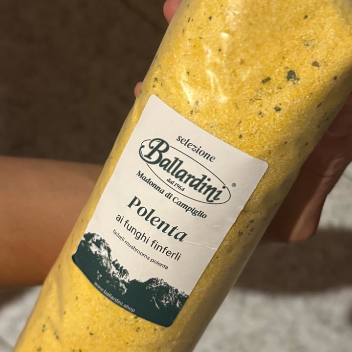 photo of Ballardini Polenta ai funghi finferli shared by @mykemical on  13 Oct 2025 - review