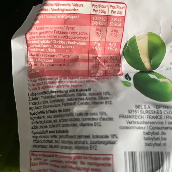 photo of Babybel Plant-Based Original Cheese Alternative shared by @abao on  07 Apr 2024 - review