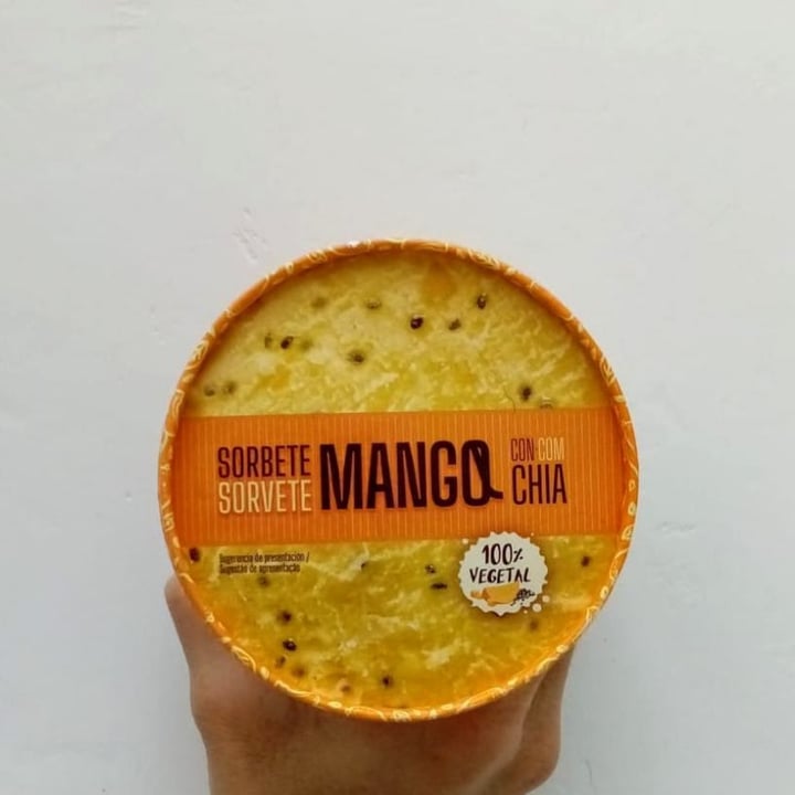 photo of Hacendado Sorbete de mango y chía shared by @troosti on  29 Apr 2024 - review