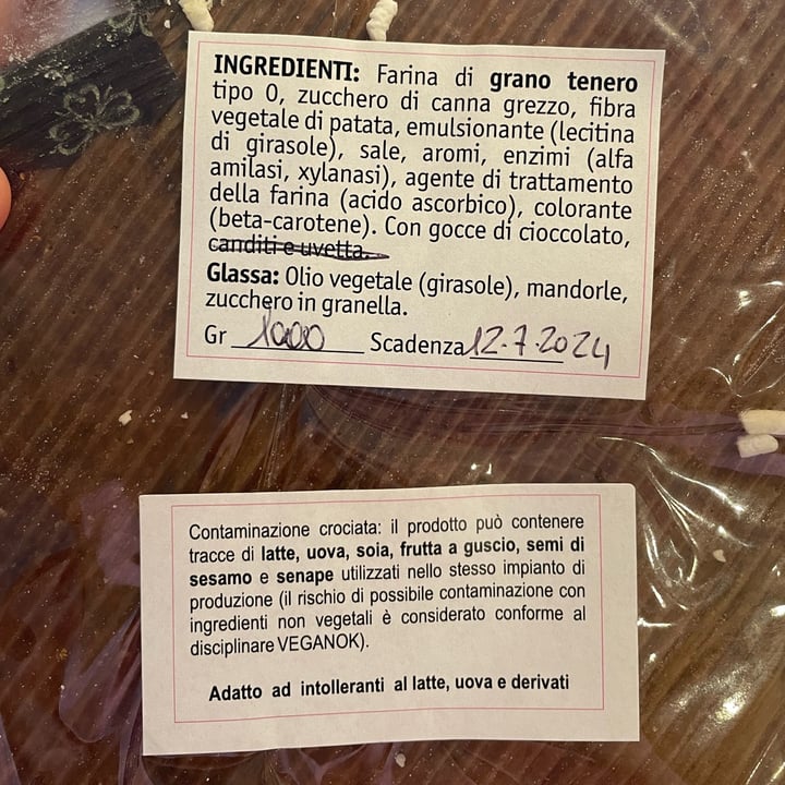 photo of Pasticceria Dolci Armonie Colomba Pasquale Vegan shared by @martyveg9 on  01 Apr 2024 - review