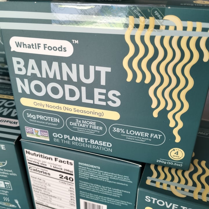 photo of WhatIF Foods BamNut Healthy High Protein Noodles - Sweet Hot Seasoning shared by @ppyenlin on  29 Jun 2025 - review