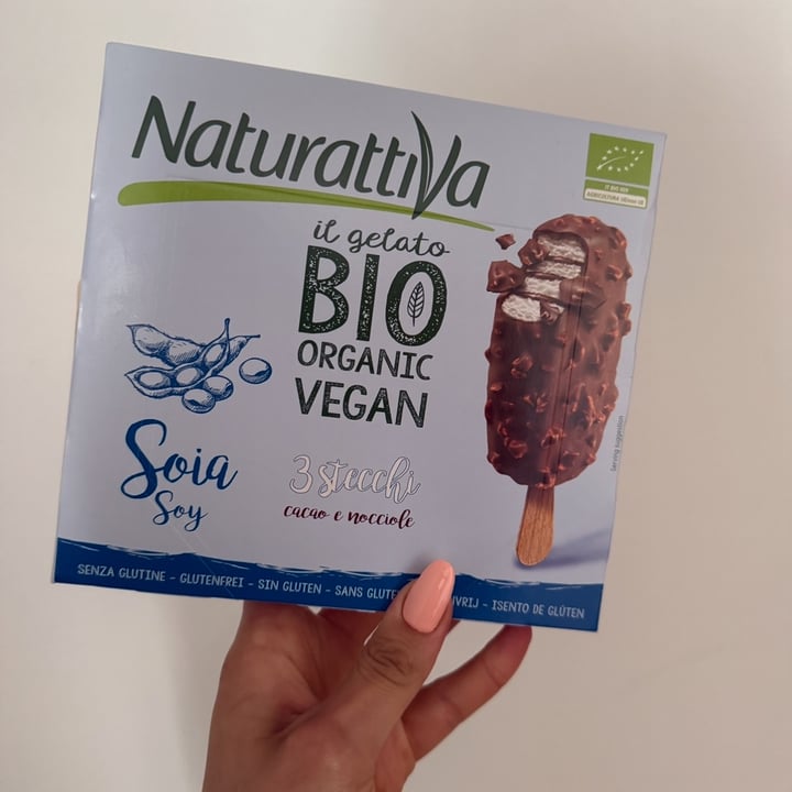 photo of Naturattiva gelato cacao e nocciole shared by @elisatosi on  02 Jun 2025 - review