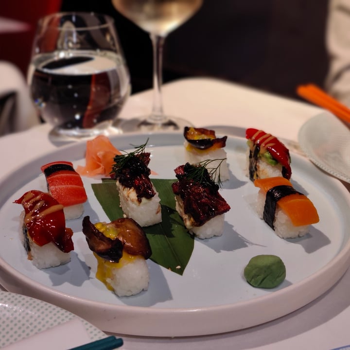 photo of Studio Gauthier Bottomless Vegan sushi shared by @irenakat on  20 Feb 2024 - review