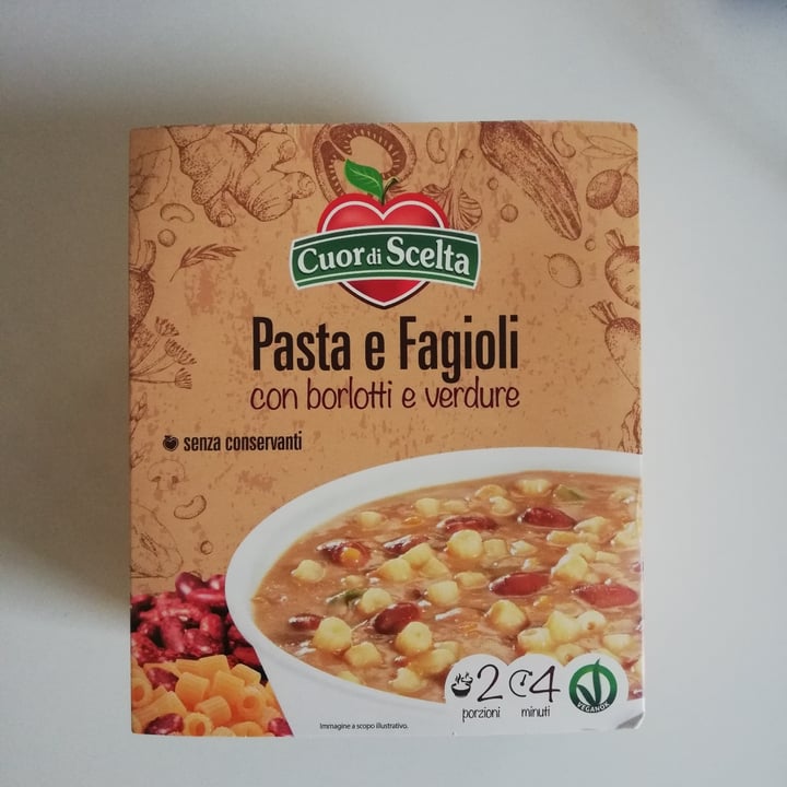 photo of Cuor di scelta Pasta e fagioli shared by @elena84 on  10 Nov 2023 - review