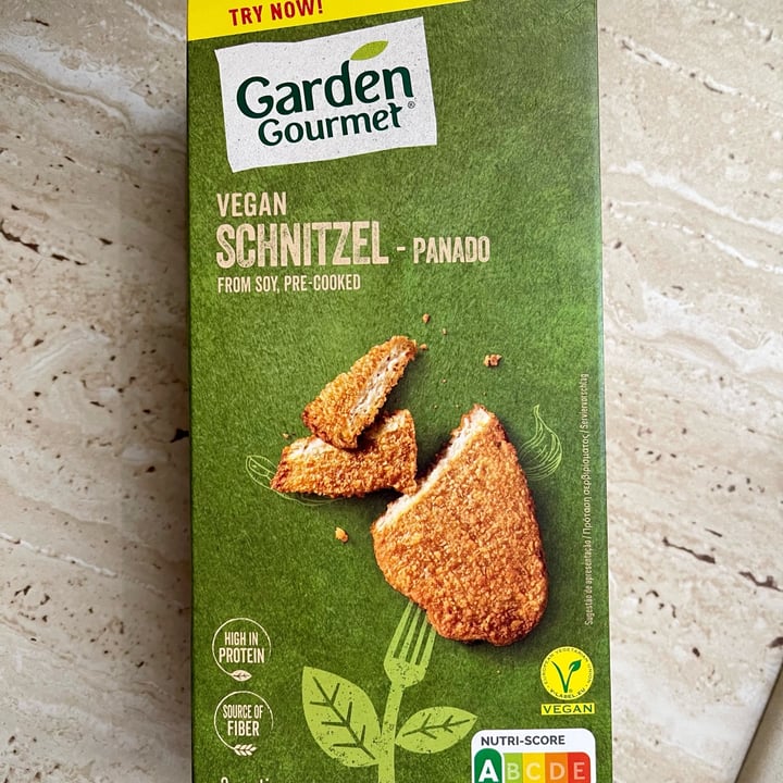 photo of Garden Gourmet Vegan schnitzel shared by @thevegabondgirl on  27 Apr 2024 - review