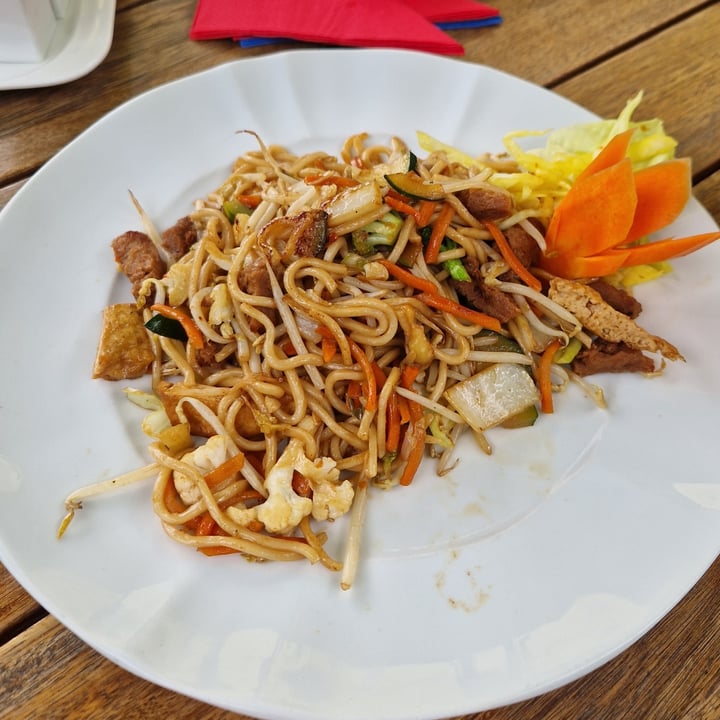 photo of Tau Vegan Restaurant Gebratene Nudeln shared by @janaplantpowered on  28 Oct 2023 - review