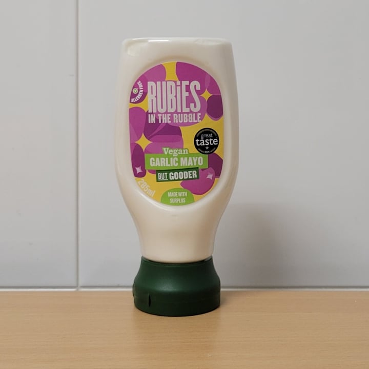 photo of Rubies In The Rubble Vegan Garlic Mayo shared by @fivefeetvegan on  06 Mar 2025 - review