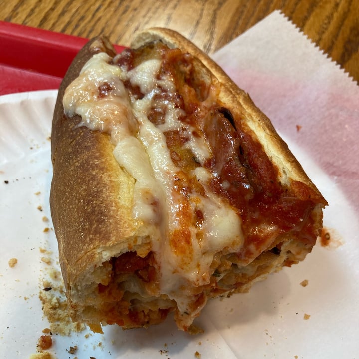 photo of San Remo Eggplant Parm Hero shared by @plantgirl on  02 Feb 2024 - review