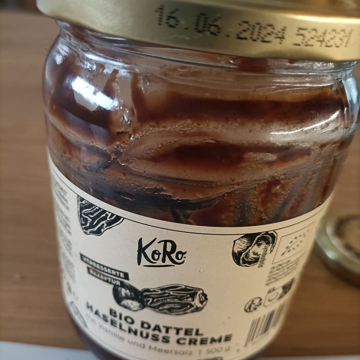 photo of Koro Dattel Haselnuss Creme - Crema di Datteri e Nocciole shared by @lacri88 on  01 Mar 2024 - review