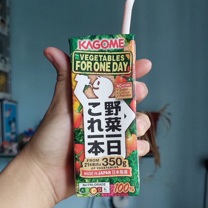 photo of Kagome Mixed Vegetable Juice shared by @sadkid08 on  14 Apr 2024 - review